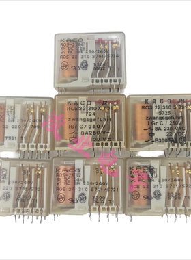 KACO  ROS2544 ROS 22 310 S701/S724 22VDC安全继电器 旧货9成新