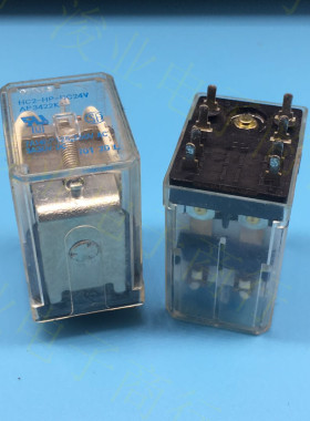 HC2-HP-DC24V-H70 DC24V 松下继电器 二开二闭8脚 拆机现货