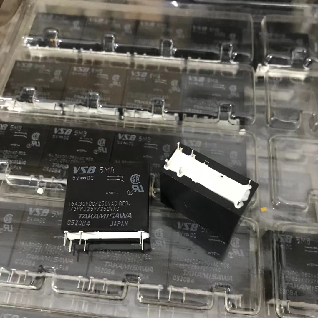 现货全新原装 VSB-5MB 5VDC 16A 6脚位进口高见泽继电器VSB 5MB