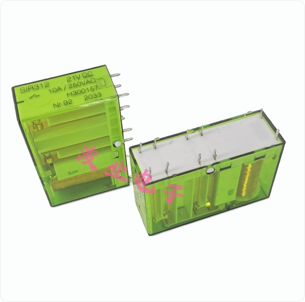 SIR332 21VDC  进口瑞士佳乐继电器SIR312 21VDC 拆机测试好9成新