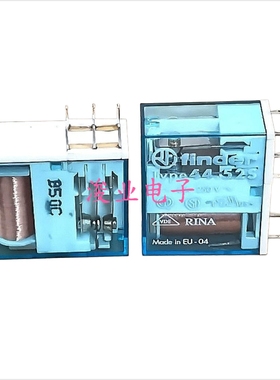全新芬德95.55.3直插式继电器44.62 44.62S 44.52S 40.52导轨底座