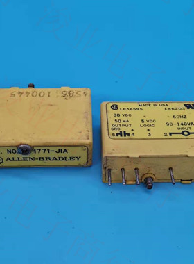 OAC5  CAT.NO.1771-JIA  LR38595  30VDC50mA  5VDC  90-140VAC