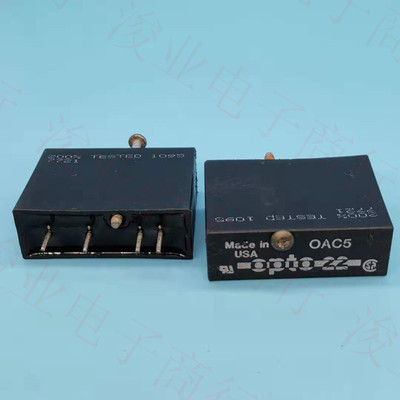OAC5A 进口OPTP22 4脚 美国产固态继电器现货