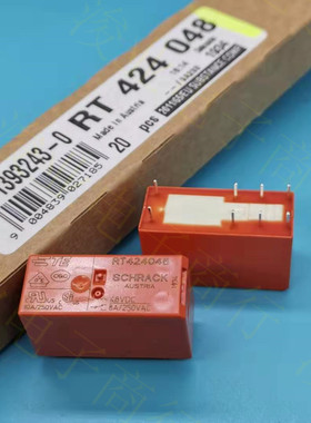 全新原装TE泰科RT424048 48VDC 8A/8脚代JQX-115F 048-2ZS4继电器