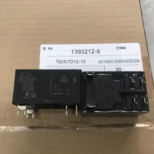 全新原装 T92P7D12-12 泰科Tyco 继电器 12V 30A 6脚 T92S7D12-12