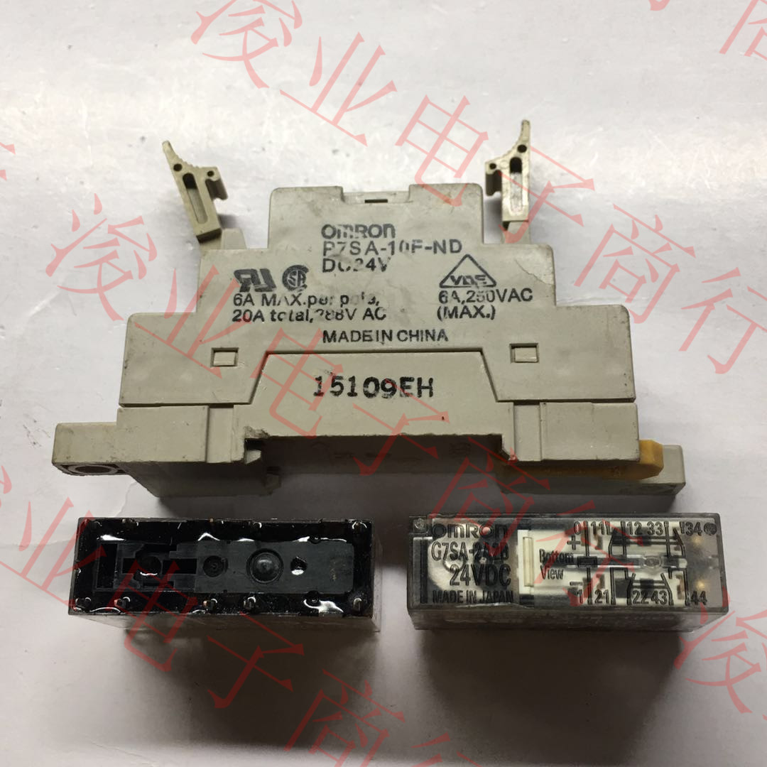 G7SA-2A2B 24VDC 进口 24V 拆机继电器 G7SA-2A2B