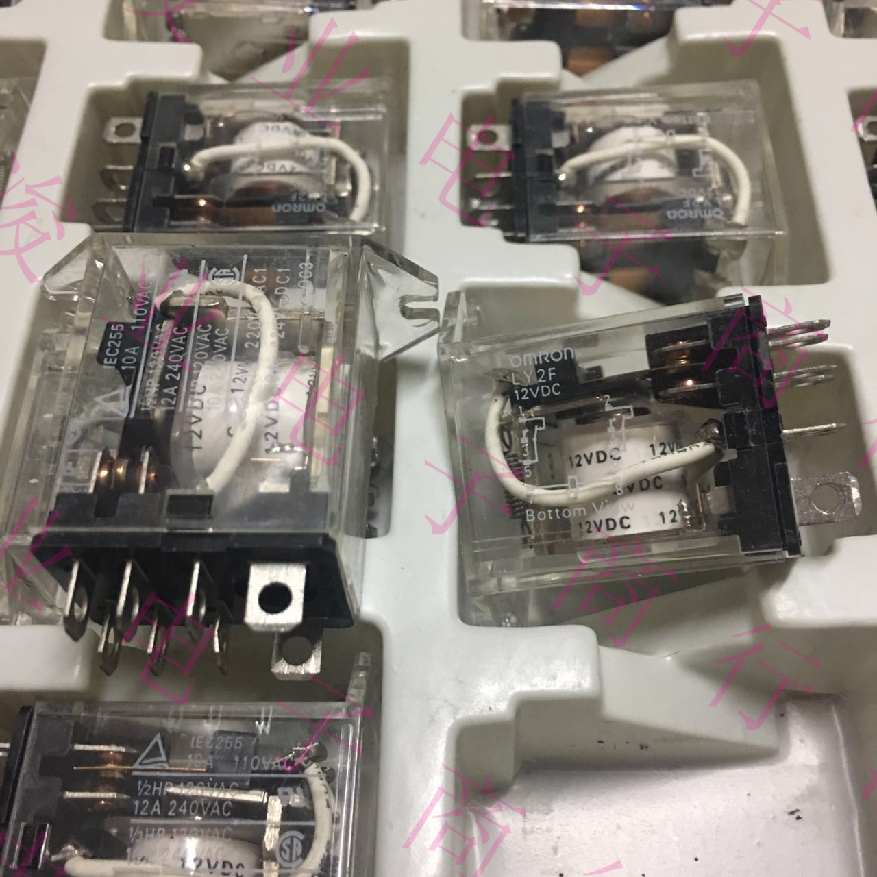 ly2f-12vdc继电器12v日本进口