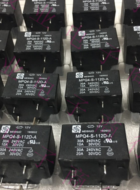 MPQ4-S-112D-A 空调 12V 30A 继电器 SLI-S-112DMK 855AWP-1A-C2