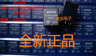 HFKM-024-SHST(170)(555) 24VDC全新原装宏发继电器HFKM-024-SHST