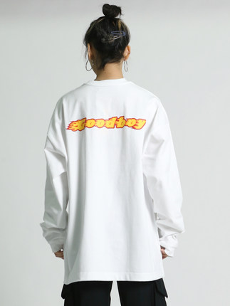 4折 现货 XOXOGOODBOY 20秋冬 印花宽松薄款卫衣 20YB10