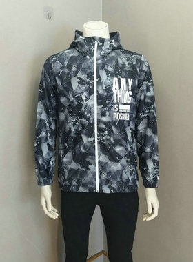 李N风衣男士新款运动时尚防风服外套男装春秋季运动服AFDN173
