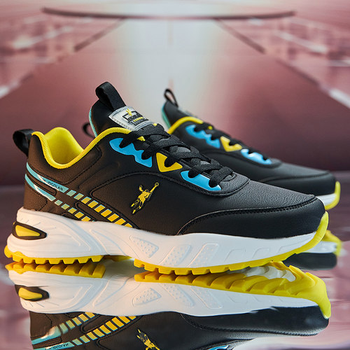 乔丹格兰青少年皮面运动鞋防水