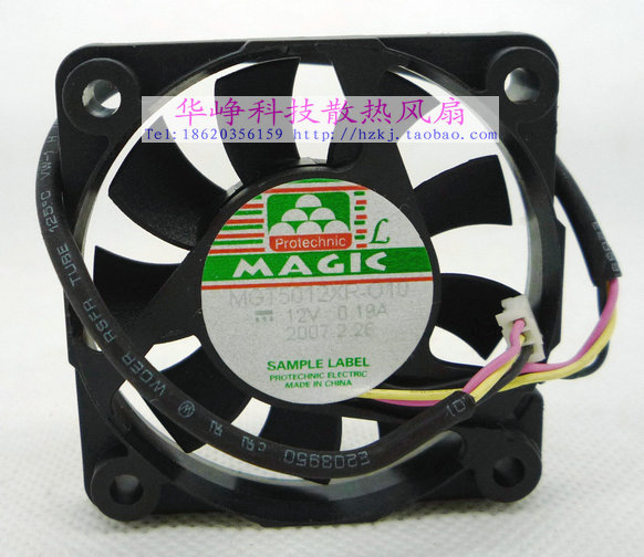 全新原装MAGIC 5010 12V 0.19a MGT5012XR-O10 三线 散热风扇