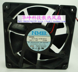 12038 DC24V B10 原装 12cm散热风扇 05W NMB 4715KL 热销推荐 0.2A