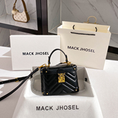 高级感手提小方包爆款 MACK JHOSEL今年流行菱格盒子包包2026新款