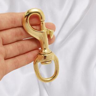 黄铜新款麻将钩扣配件包包皮带装饰狗扣实用马具龙虾扣背包扣直销