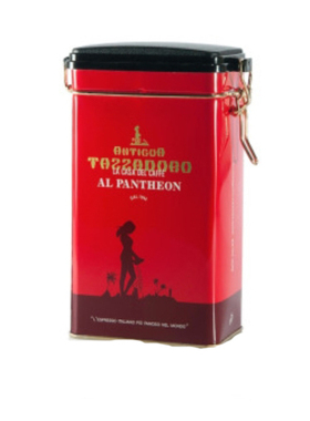 金杯咖啡 儲豆罐 意大利罗马万神殿TAZZA D'ORO CAFFE~~2件包郵