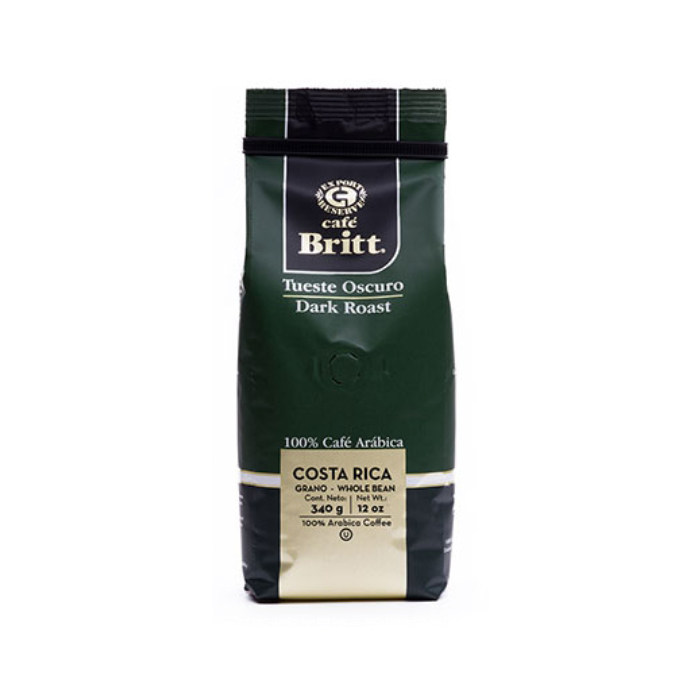 哥斯达黎加britt dark roast 重烘焙咖啡豆 340g 任選2包包郵台灣