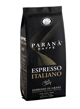 義大利PARANA濃縮咖啡豆1000g 意大利台灣直郵 纯黑