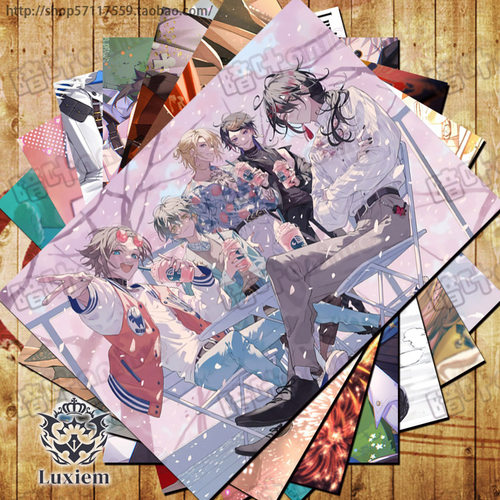 Luxiem周边明信片海报