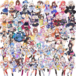 HOLOLIVE立牌周边立绘高动漫游戏亚克力日式摆件 紫咲诗音