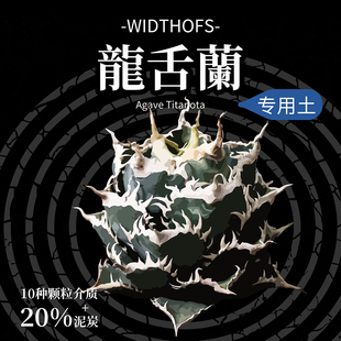 龙舌兰专用土！WOS块根潮流植物美学进口泥炭透气80%颗粒土控养