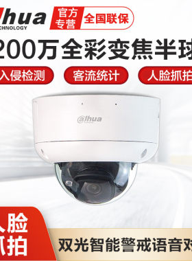 大华200万变焦人脸抓拍摄像头