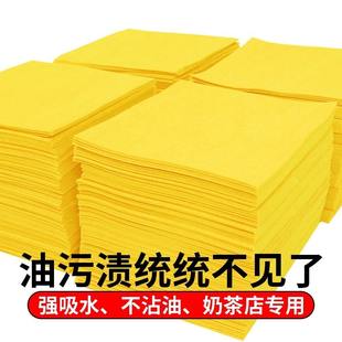 加厚德式抹布家用百洁布厨房奶茶吸水不沾油竹纤维洗碗布家务清洁