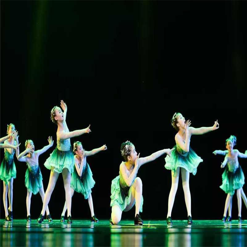 春雨的节拍舞蹈服春晓小草茉莉花开禾苗禾下乘凉梦我禾你演出服