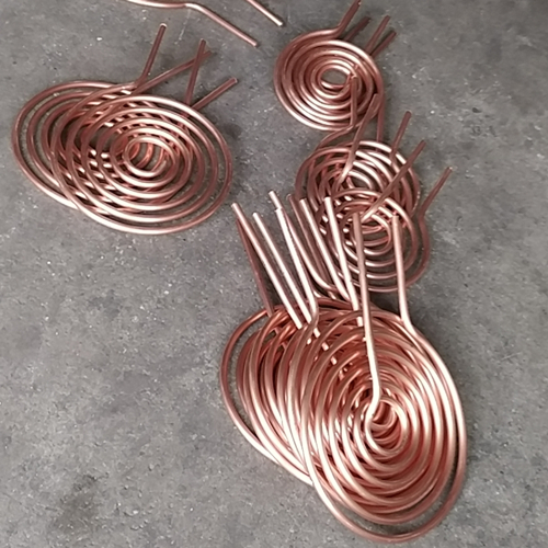 直径220mm375mm蚊香紫铜管12*1.5螺旋盘管蒸发器冷凝管 换热炉管