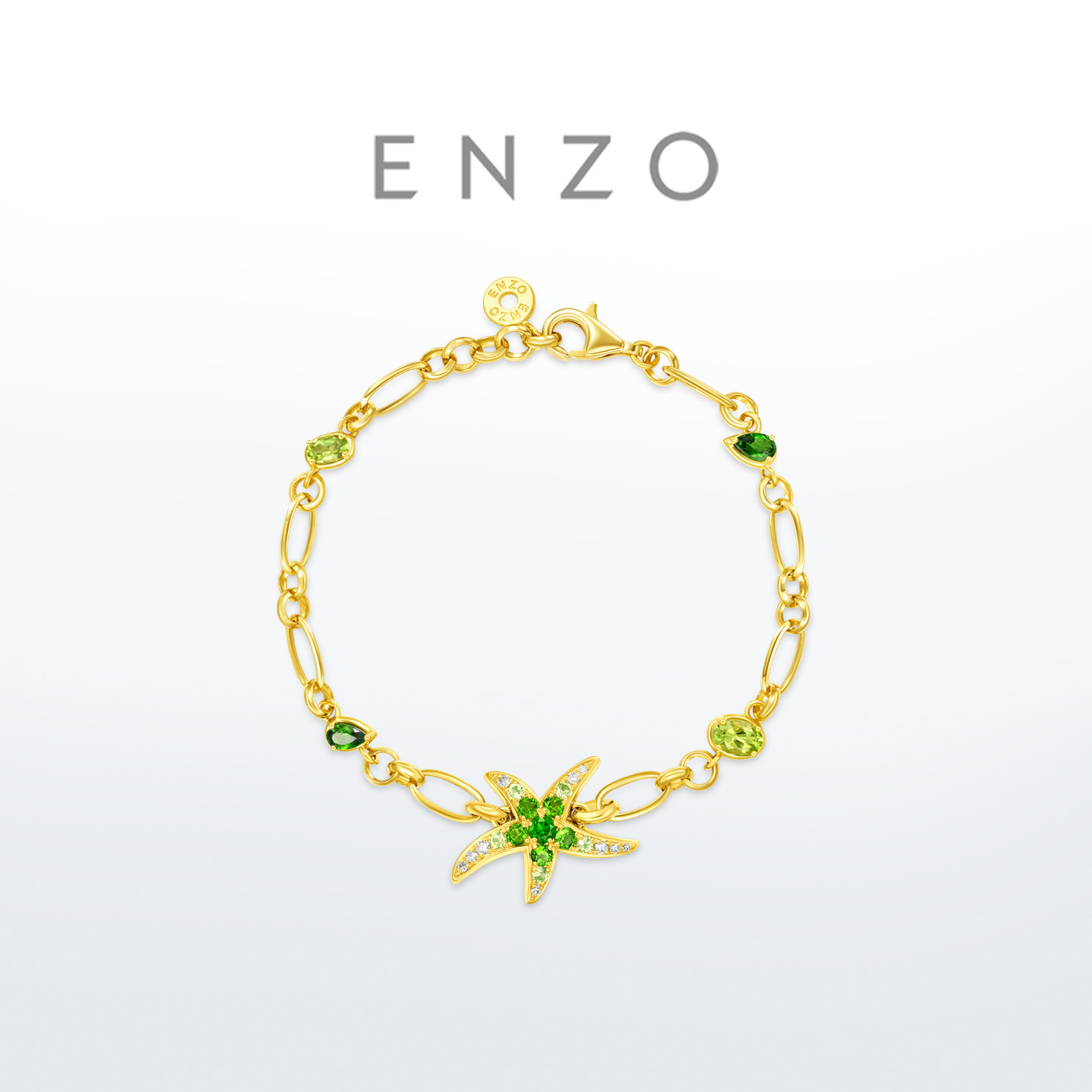 周大福ENZO藻林海星手链