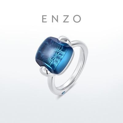 周大福ENZO18K金托帕石戒指