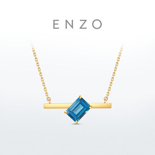 ENZO18K金托帕石项链