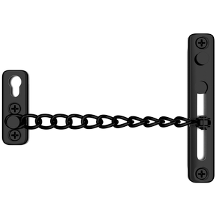 门锁免打孔防盗链门栓防盗扣门链安全锁链内反锁扣加装安全链神器