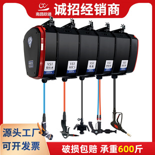 洗车店组合鼓气鼓电鼓二合一高压水管双管泡沫鼓水鼓自动伸缩卷管