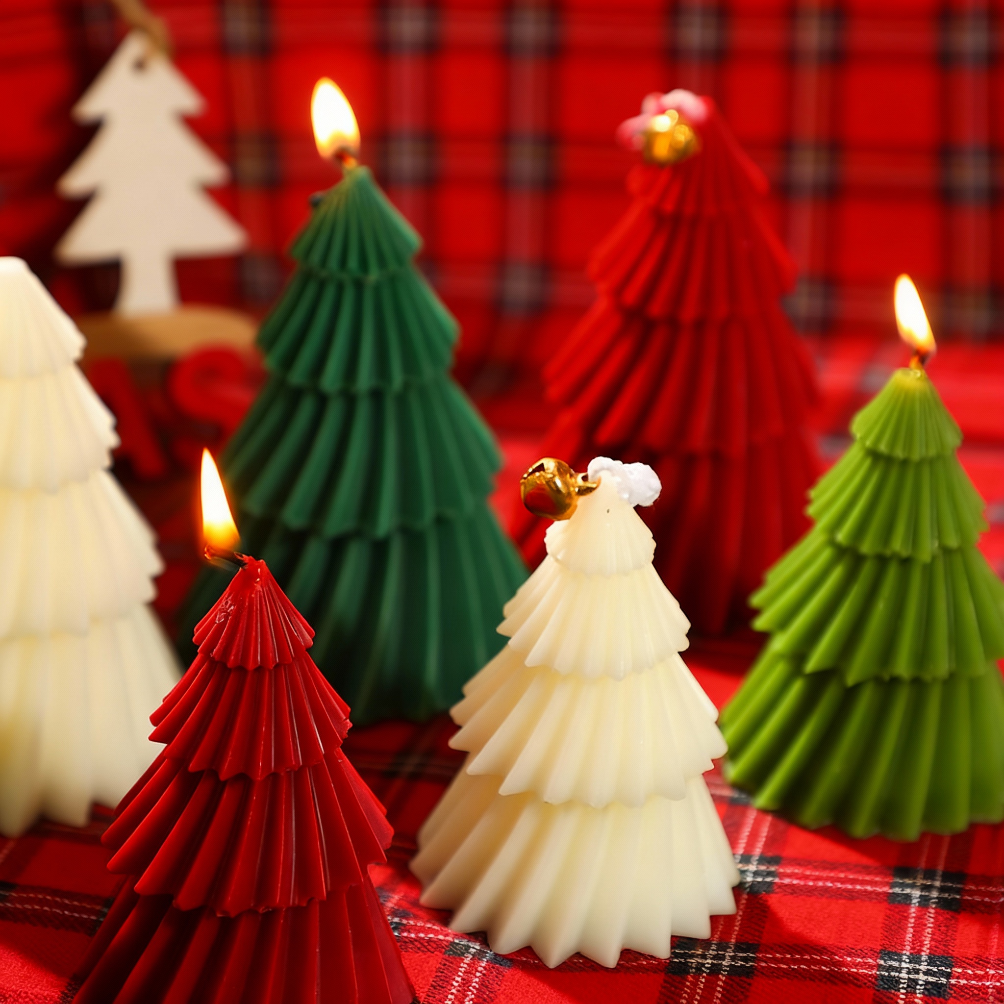 圣诞节香薰蜡烛节日装饰小礼品圣诞树创意卧室摆件新婚女生伴手礼