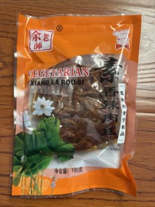 素一余老师豆制品即食素食