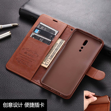 oppoRenoZ手机壳翻盖式Reno3皮套Reno2Z保护套全包插卡防摔男女款