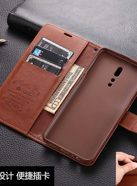 oppoRenoZ手机壳翻盖式Reno3皮套Reno2Z保护套全包插卡防摔男女款