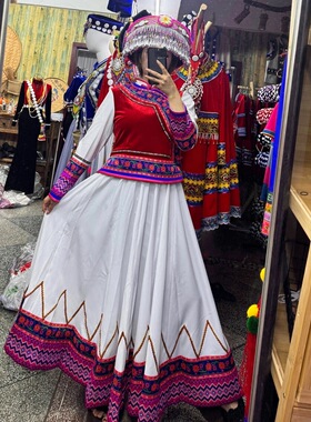 傈僳族服装服饰配饰 私人高端定制 民族服装服饰配饰批发 正品