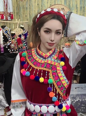 傈僳族发卡 服装服饰 私人高端定制 民族服装服饰配饰批发 正品