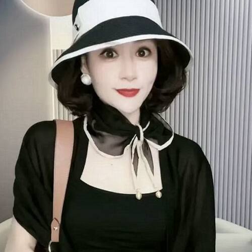 欧丝绣春夏挂珠韩版女挂珠丝巾