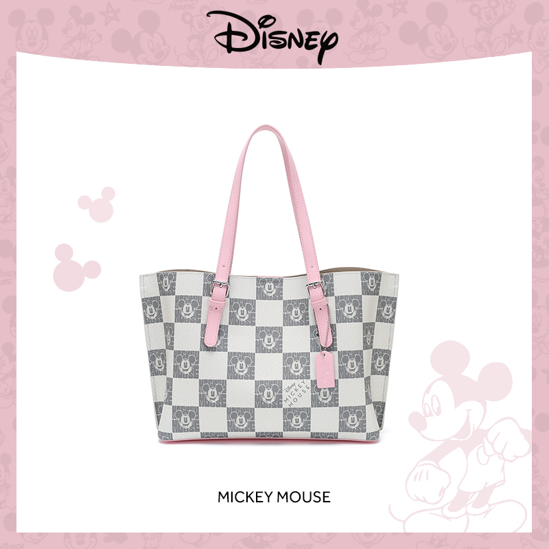 Disney/迪士尼2025上新 时尚简约印花托特包DSN-4401T