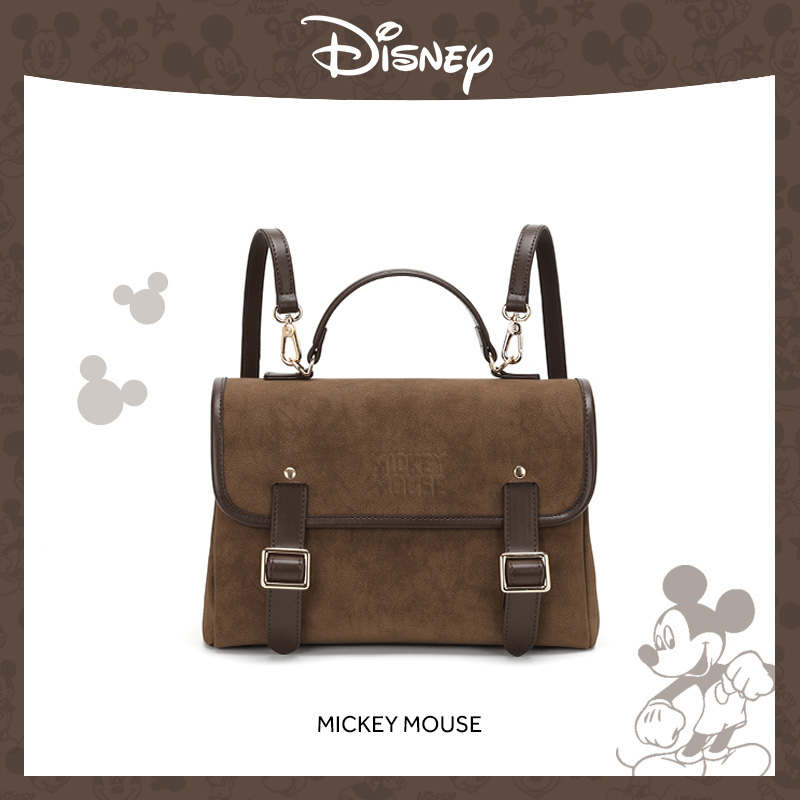 秋冬上新公文包双根复古风简约单肩双肩包DSN-7674T