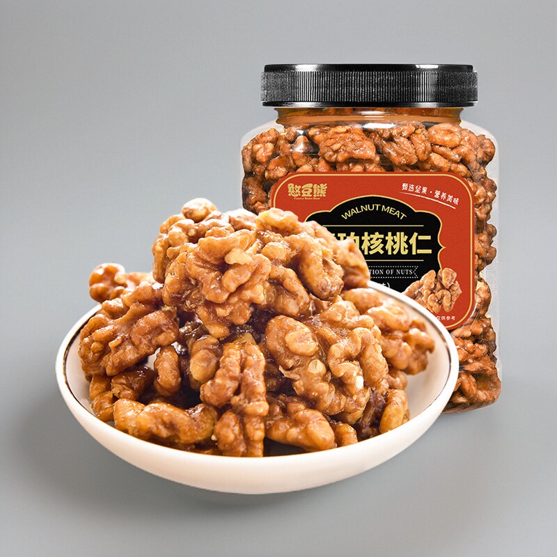 新货琥珀核桃仁憨豆熊