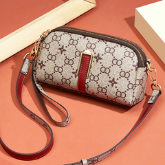 Túi khách hàng nữ 2021 Túi mẹ đa năng mới Túi xách ở giữa túi nhỏ Túi nhỏ giữ ví cái khóa dây điện thoại di động nữ ví cầm tay nữ có khóa số ví nữ cầm tay cao cấp