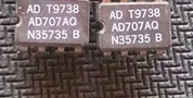 【正品】AD707AQ AD707BQ 运算放大器  DIP-8 陶封 测好