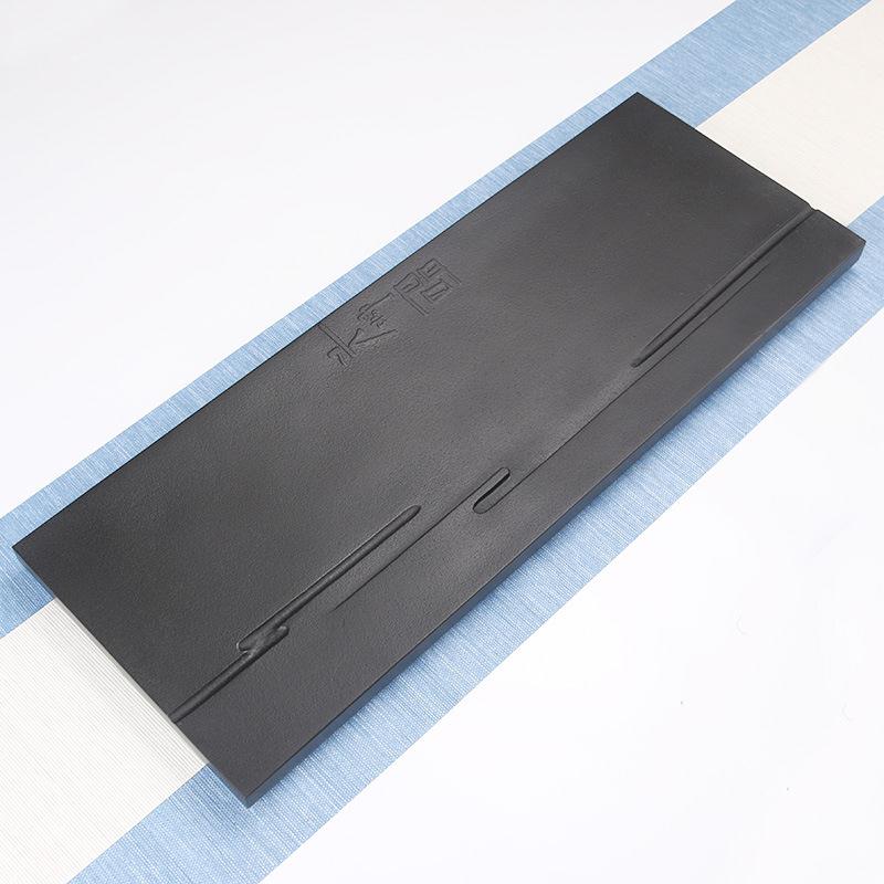 瓷都大师作品手工整块乌金石茶盘天然石头茶台茶海家用功夫茶具