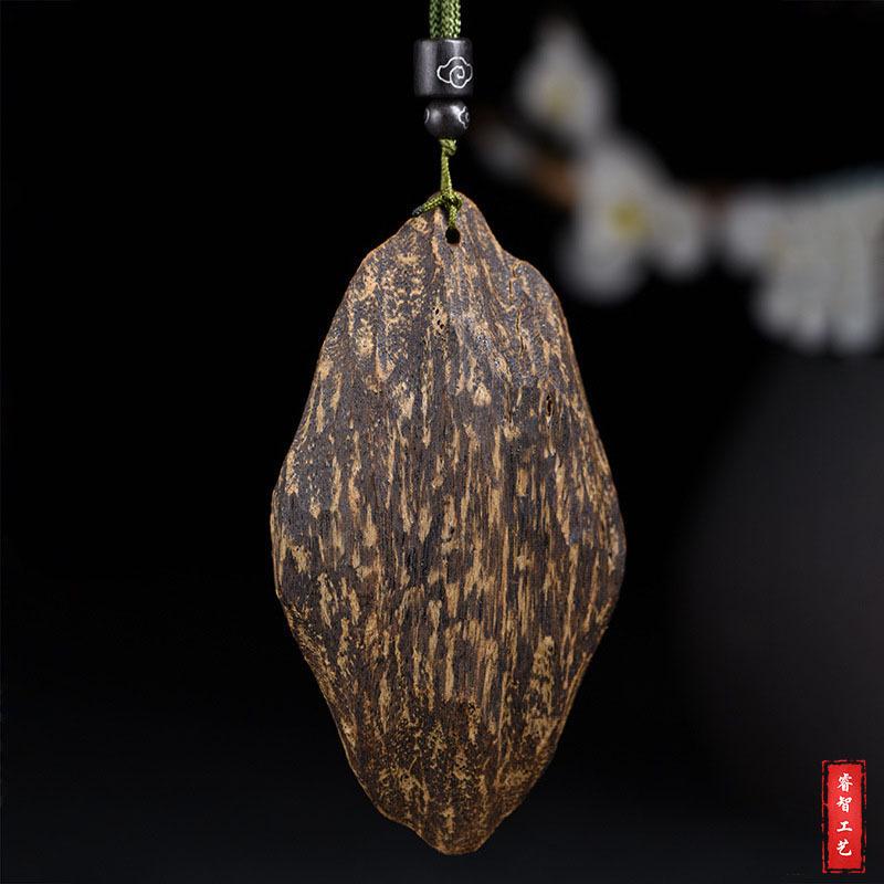 天然达拉干沉香木随形手把件木质木雕挂坠工艺品文玩礼品药香味浓
