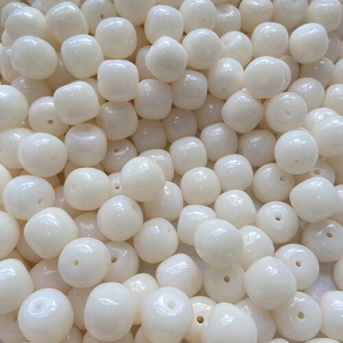 天然白玉菩提圆珠原生态高抛菩提子散珠老型桶珠菩提108颗厂家